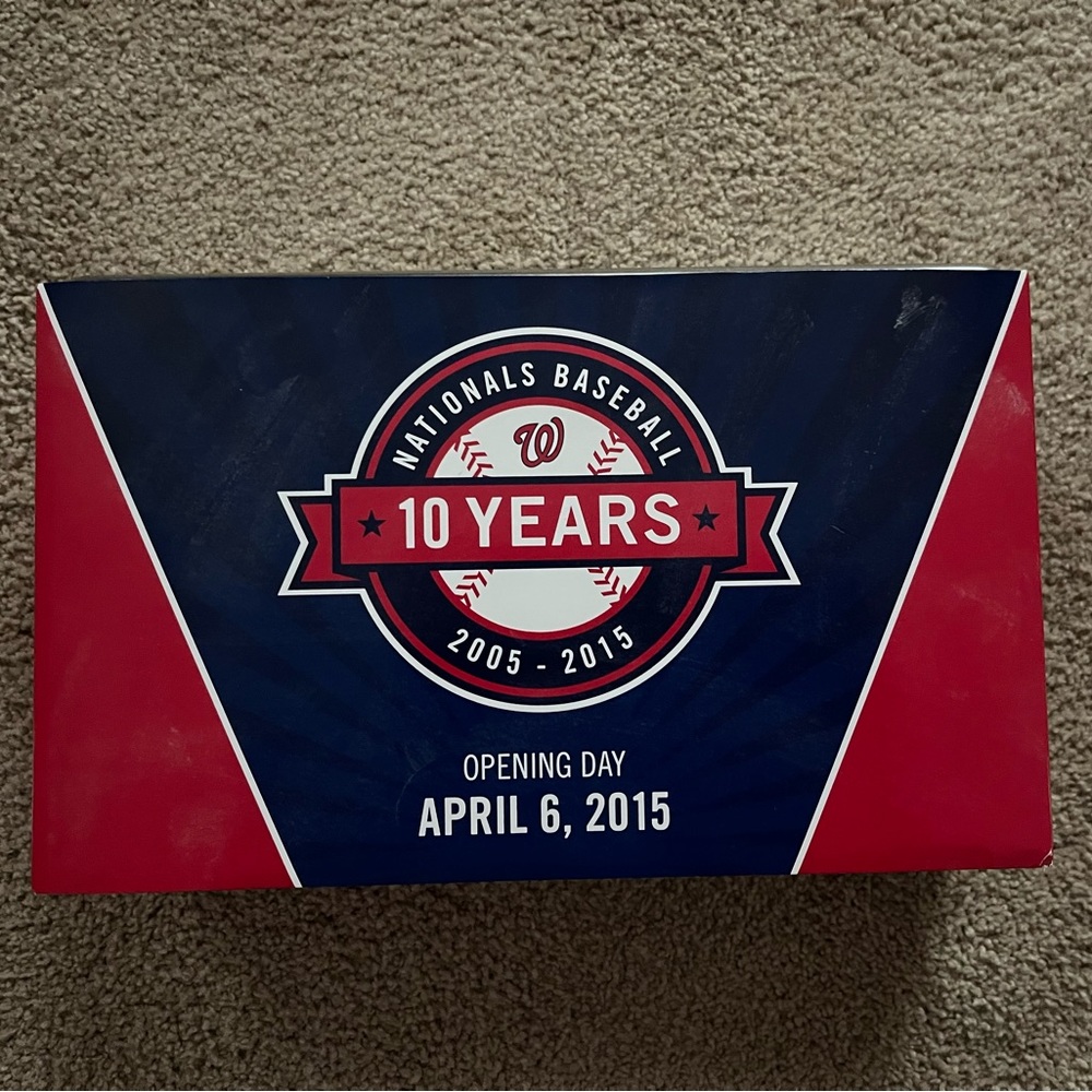 Washington Nationals Commemorative Tin